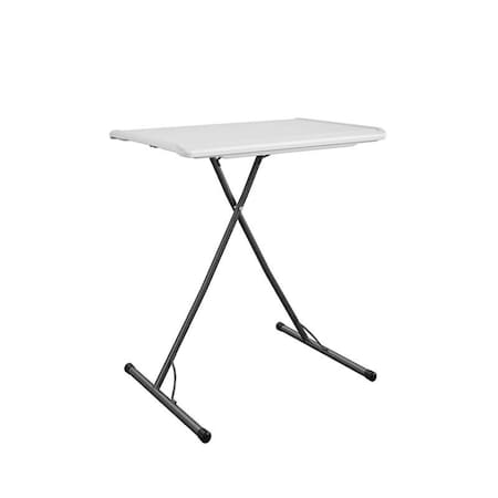 Cosco Cosco 18.03 in. W X 31.26 in. L Rectangular Adjustable Height Table 37-133-WSP6
